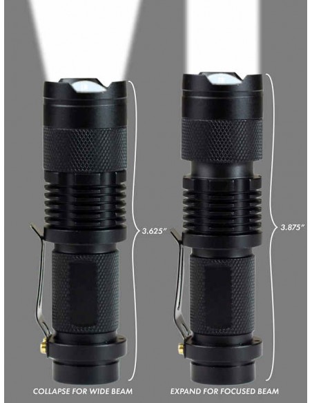 Ultra-Bright Pocket CREE Mini LED Flashlight (Set of 2)