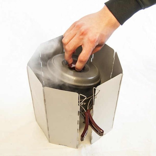 Portable Compact Folding Fire Stove Windscreen
