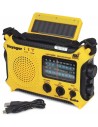 Voyager Solar AM/FM/SW/NOAA Weather Band Radio with Flashlight