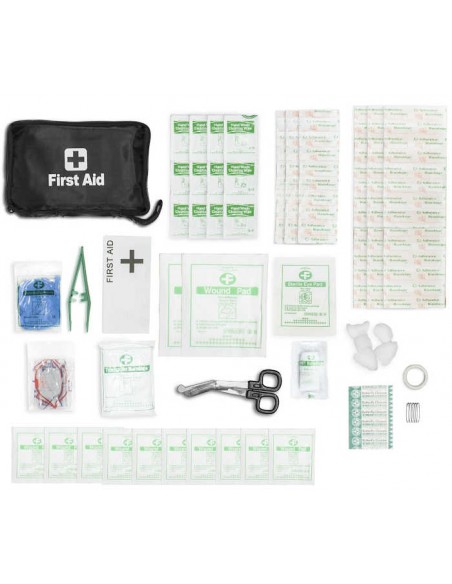 118 Piece Deluxe Portable First Aid Kit