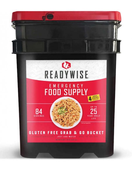 84 Serving Gluten Free Grab and Go Bucket