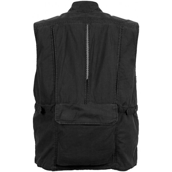 Rothco Deluxe Safari Outback Vest Black