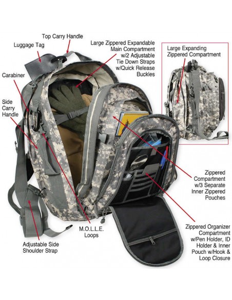 Rothco Move Out Tactical Travel Backpack