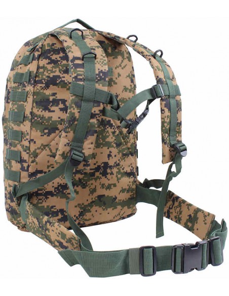 Rothco MOLLE II 3-Day Assault Pack Woodland Digital Camo