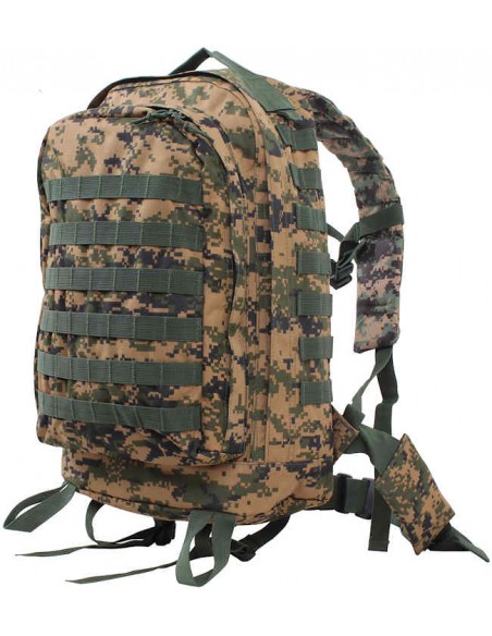 Rothco MOLLE II 3-Day Assault Pack Woodland Digital Camo