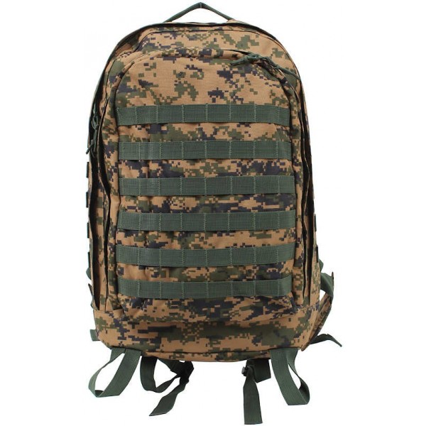 Rothco MOLLE II 3-Day Assault Pack Woodland Digital Camo
