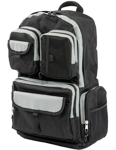 Emergency Zone Black Backpack with MOLLE Loops
