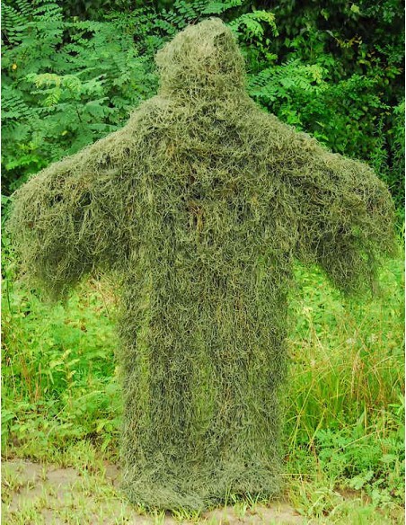 Military 'Stalker' Light Weight Ghillie Suit Poncho
