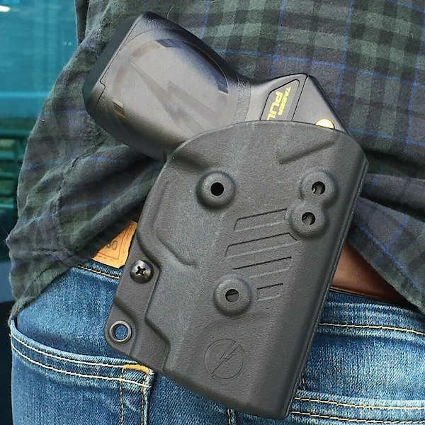 Blade-Tech Pulse Taser Outside-the-Waistband Kydex Holster