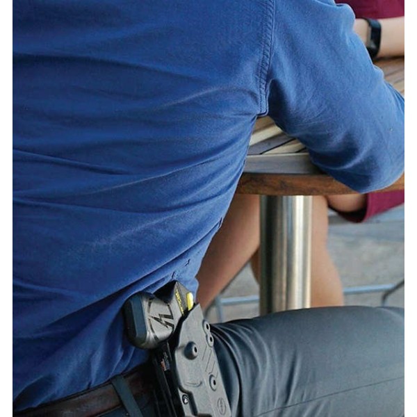 Blade-Tech Pulse Taser Outside-the-Waistband Kydex Holster