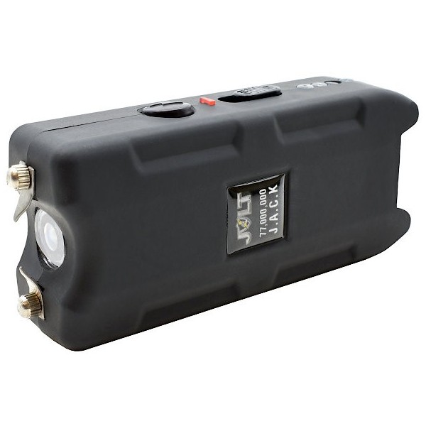 Jolt JACK 77 Million Volt Black Stun Gun with Flashlight