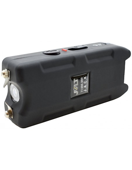 Jolt JACK 77 Million Volt Black Stun Gun with Flashlight