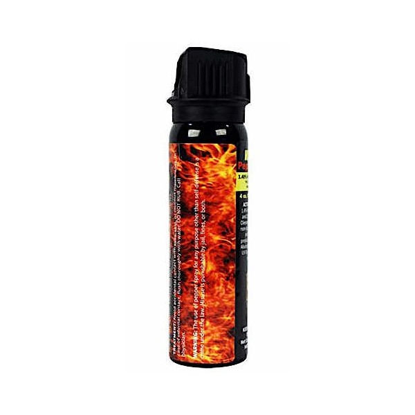 Wildfire 1.4% MC 4 oz Pepper Spray with Flip Top Actuator