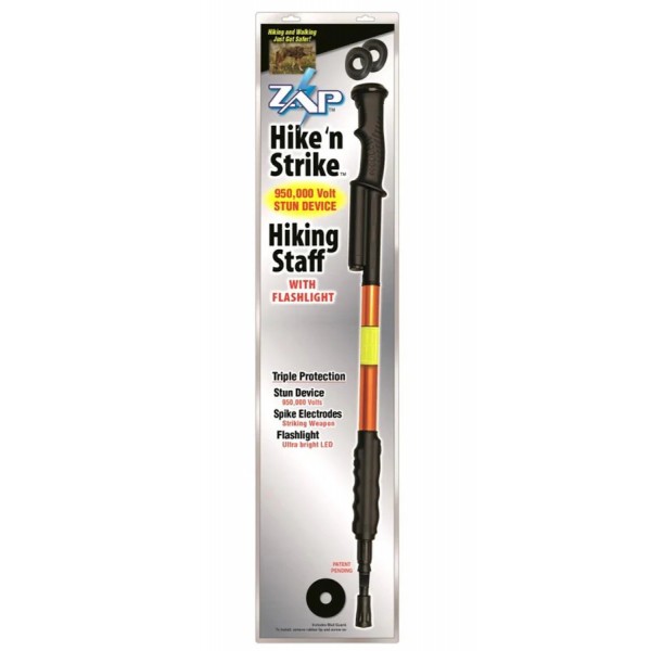 Zap Hike n Strike 950,000 Volt Stun Cane with...