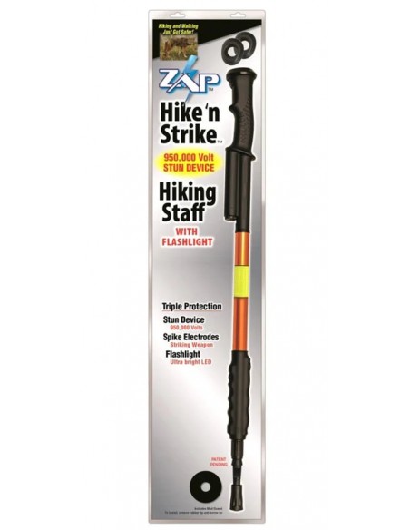 Zap Hike n Strike 950,000 Volt Stun Cane with Flashlight