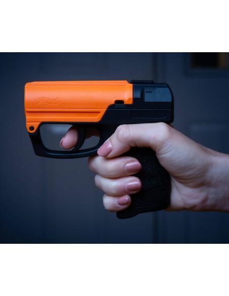 Sabre Aim and Fire Pepper Gel with Trigger & Grip Deployment System