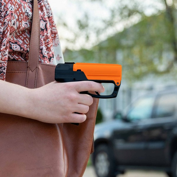 Sabre Aim and Fire Pepper Gel with Trigger & Grip Deployment System