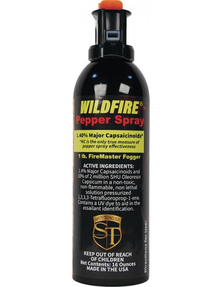 Wildfire 1.4% MC 1 lb Pepper Spray Fire Master Fogger