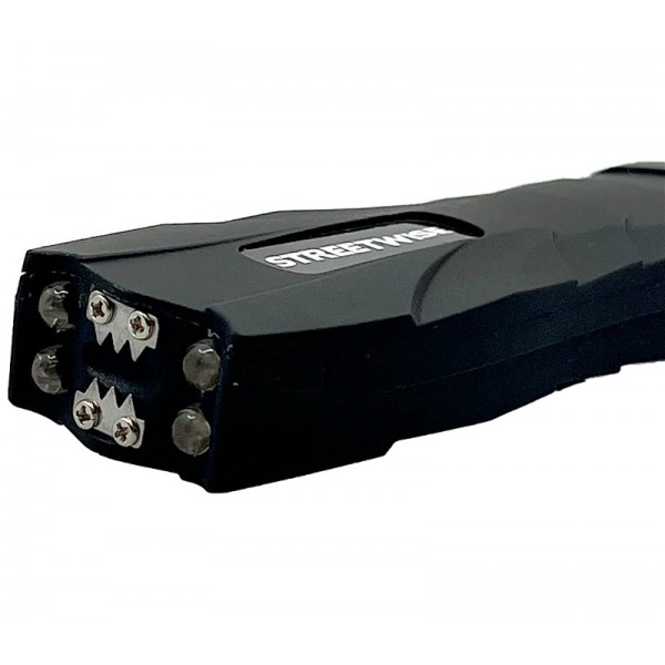 Serpent Stun Gun 83 Million Volts with Disable Pin & Window Breaker Black Style