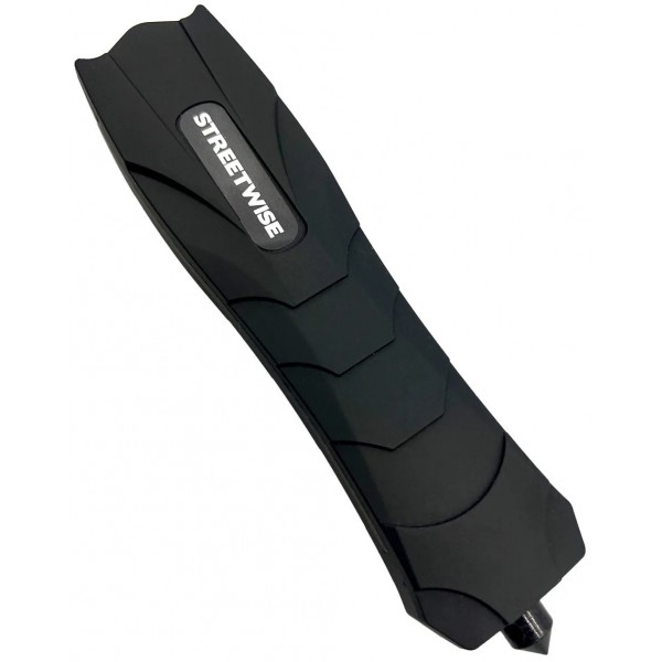 Serpent Stun Gun 83 Million Volts with Disable Pin & Window Breaker Black Style