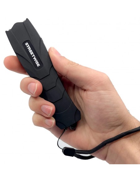 Serpent Stun Gun 83 Million Volts with Disable Pin & Window Breaker Black Style