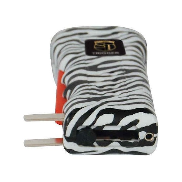 Zebra Trigger 75 Million Volt Stun Gun with Flashlight and Disable Pin