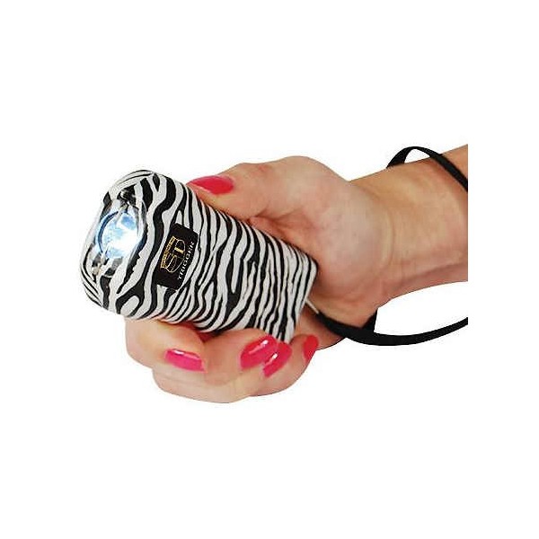 Zebra Trigger 75 Million Volt Stun Gun with Flashlight and Disable Pin