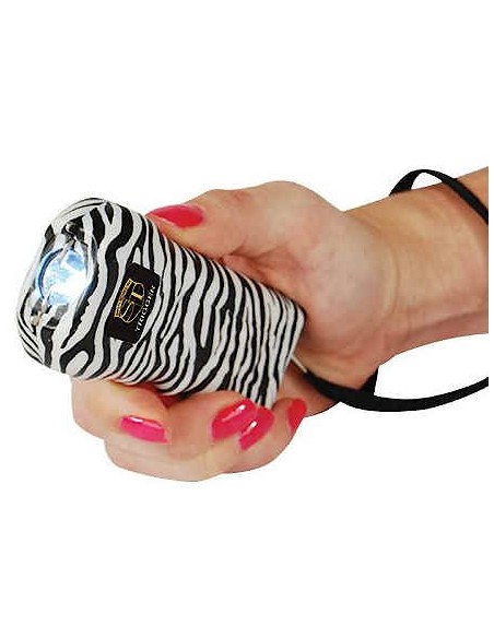 Zebra Trigger 75 Million Volt Stun Gun with Flashlight and Disable Pin