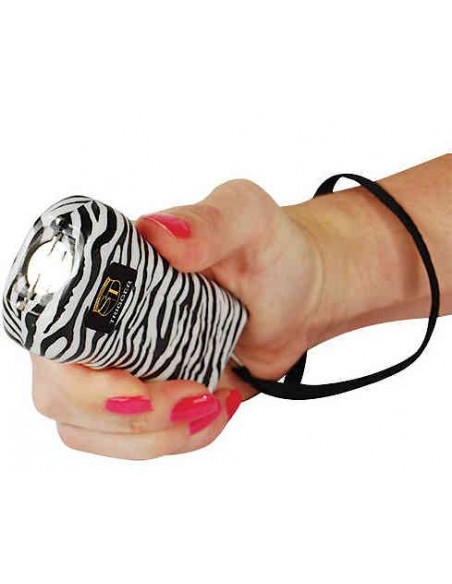 Zebra Trigger 75 Million Volt Stun Gun with Flashlight and Disable Pin