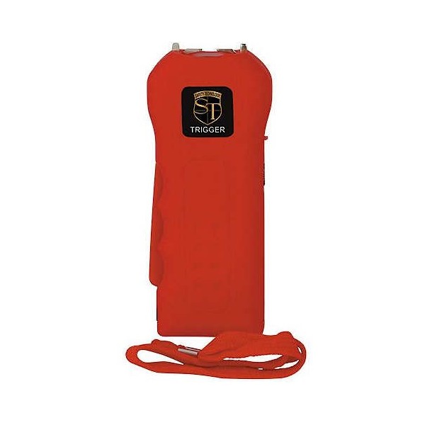 Red Trigger 75 Million Volt Stun Gun with Flashlight and Disable Pin