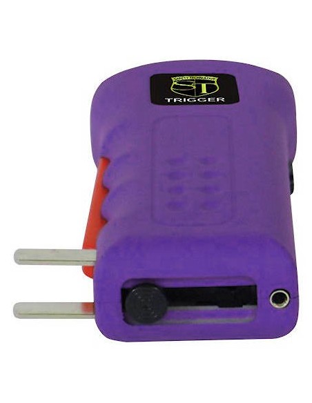 Purple Trigger 75 Million Volt Stun Gun with Flashlight and Disable Pin