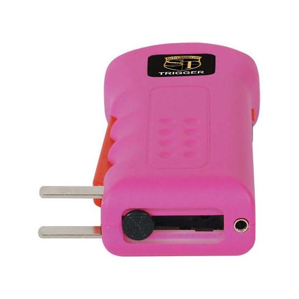 Pink Trigger 75 Million Volt Stun Gun with Flashlight and Disable Pin