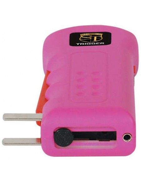 Pink Trigger 75 Million Volt Stun Gun with Flashlight and Disable Pin