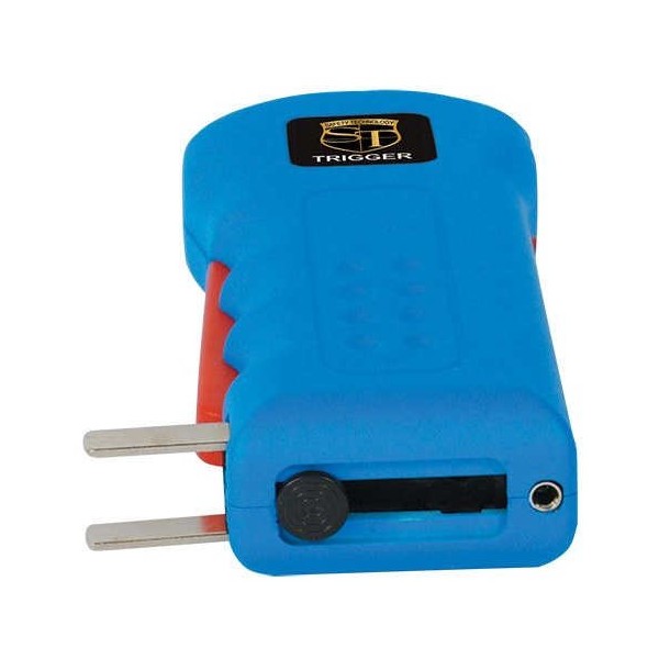 Blue Trigger 75 Million Volt Stun Gun with Flashlight and Disable Pin