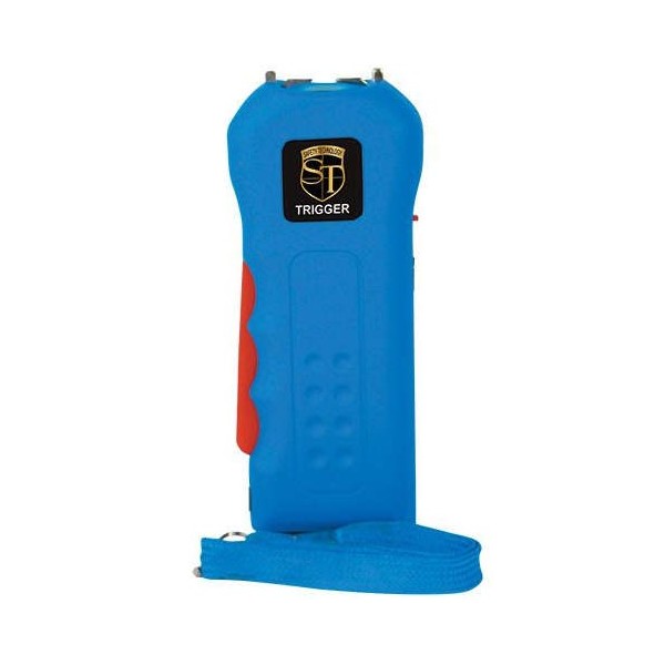 Blue Trigger 75 Million Volt Stun Gun with Flashlight and Disable Pin