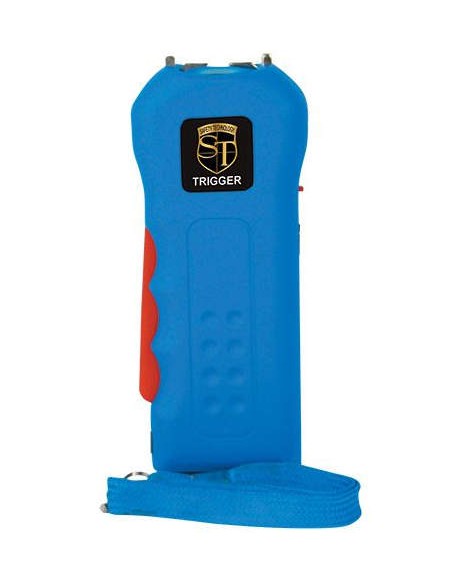 Blue Trigger 75 Million Volt Stun Gun with Flashlight and Disable Pin
