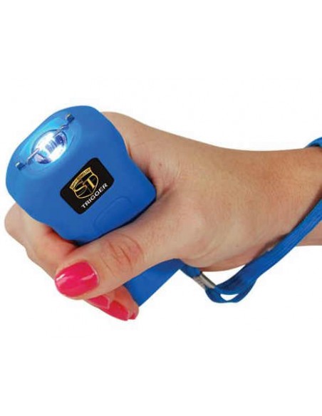 Blue Trigger 75 Million Volt Stun Gun with Flashlight and Disable Pin