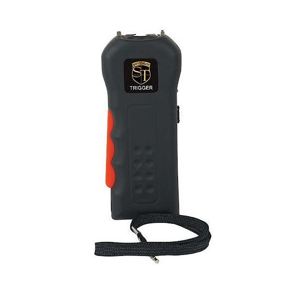 Black Trigger 75 Million Volt Stun Gun with Flashlight and Disable Pin