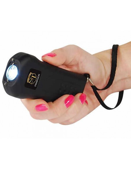 Black Trigger 75 Million Volt Stun Gun with Flashlight and Disable Pin
