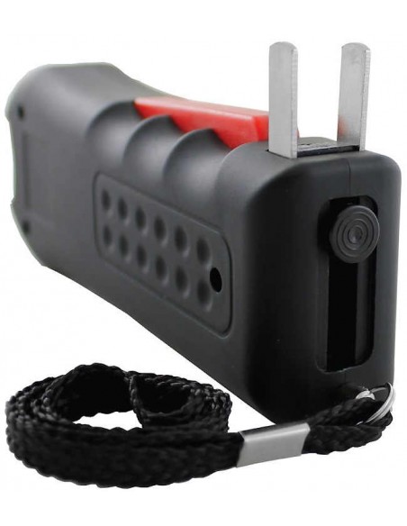 Black Jack 21 Million Volt Stun Gun with Alarm and Flashlight