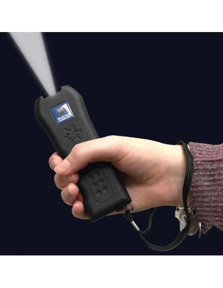 Black Jack 21 Million Volt Stun Gun with Alarm and Flashlight