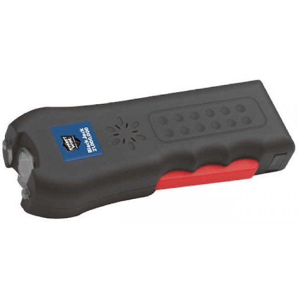 Black Jack 21 Million Volt Stun Gun with Alarm and Flashlight
