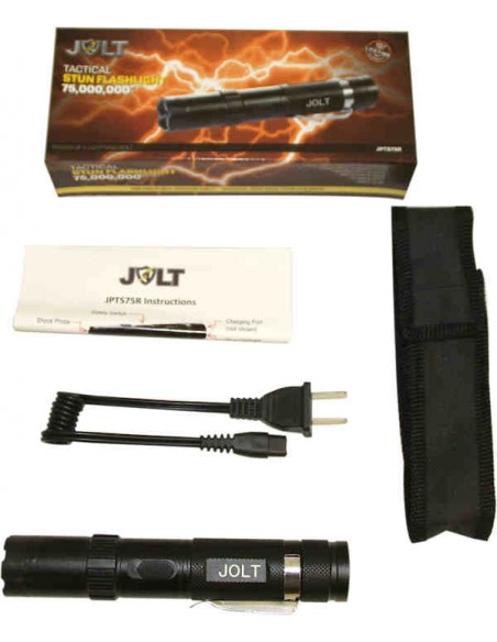 JOLT Tactical Stun Gun Flashlight 75 Million Volts