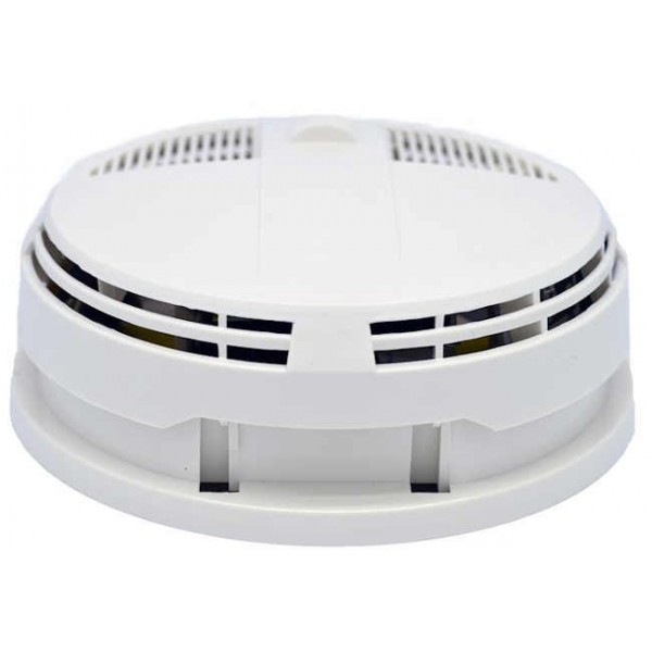 Zone Shield 4K Camera Night Vision Smoke Detector DVR Bottom View