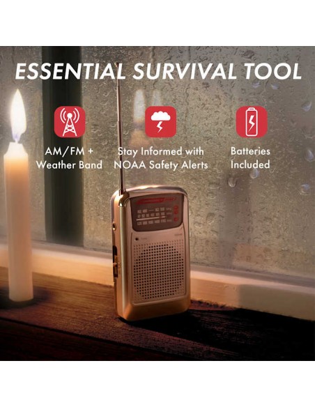 2 Person Essentials Emergency Survival Kit with Backpack (72+ Hours)