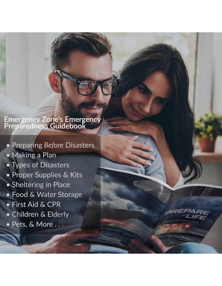 2 Person Essentials Emergency Survival Kit with Backpack (72+ Hours)