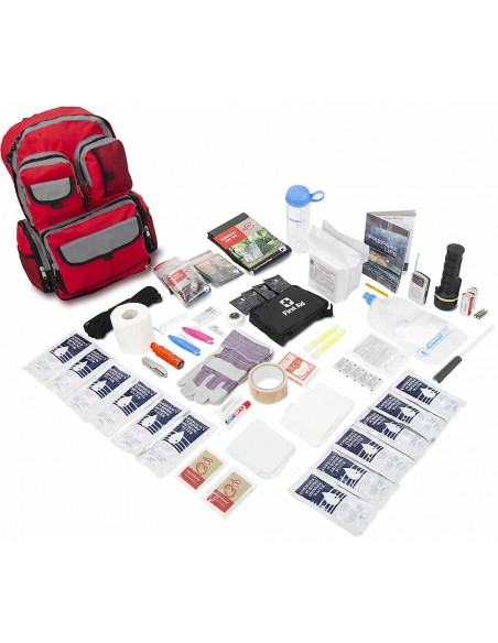 2 Person Family Prep Emergency Survival Kit with Backpack
